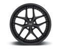 Satin Black w/ Gloss Black Lip 1-Piece Cast Wheel 20x9 5x120 35mm O38900
