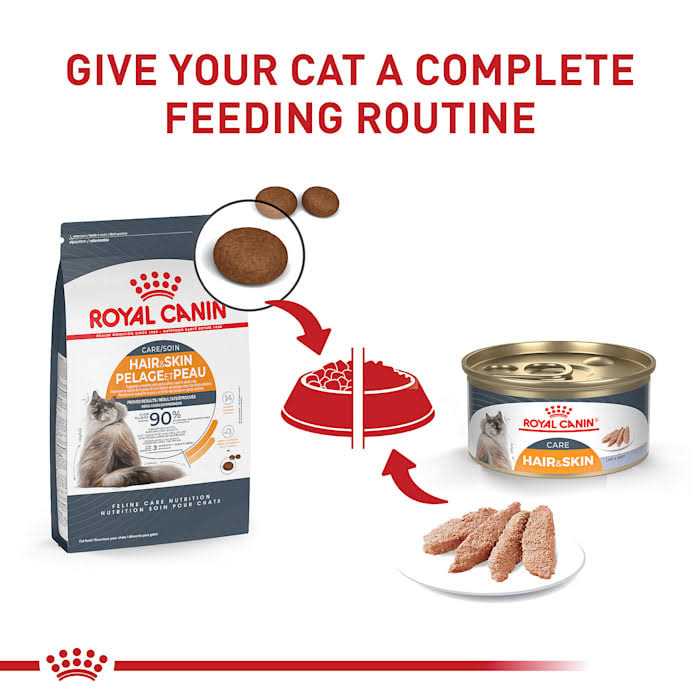 Hair & Skin Care Dry Cat Food D357