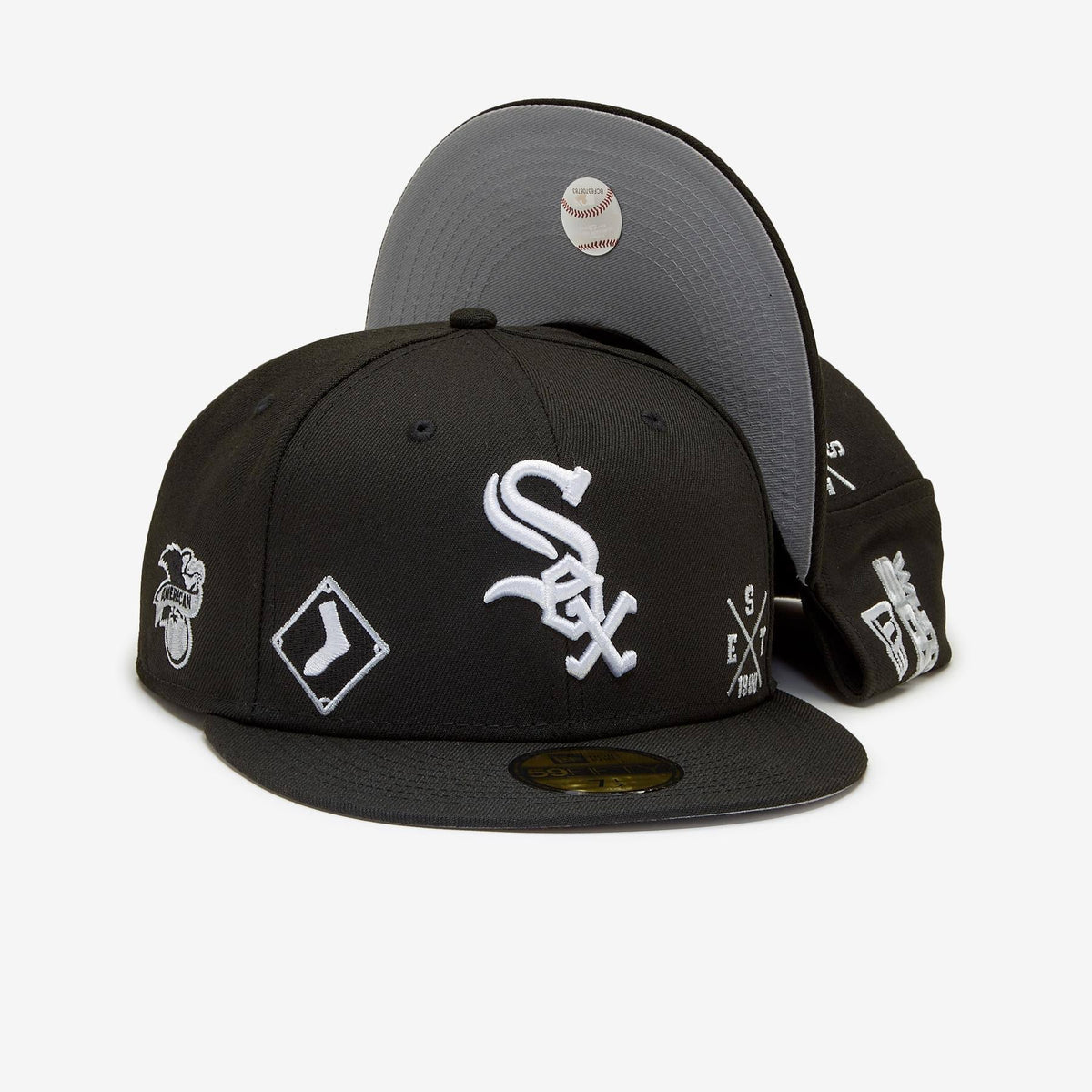 Black Fitted Hat S96084