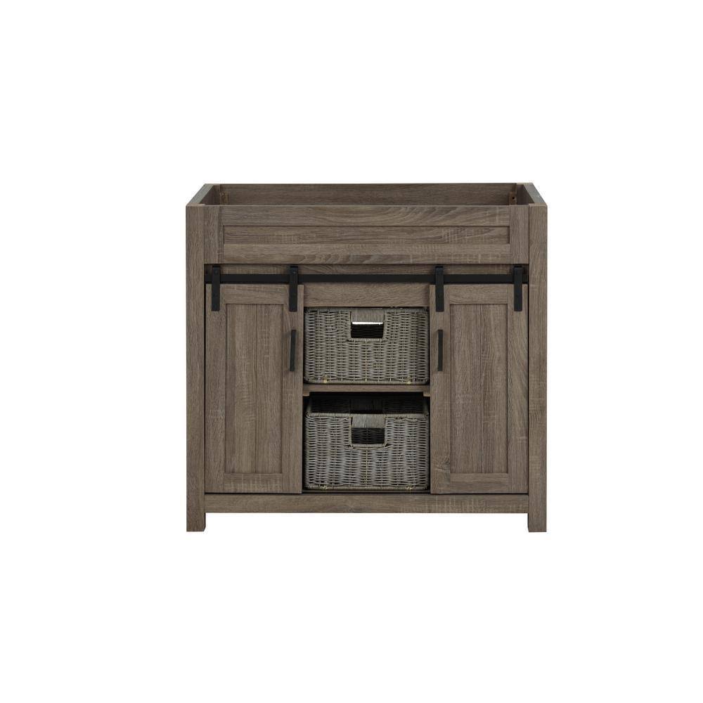 Bath Vanity Cabinet Only in Antique Brown L478377