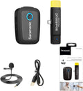 2.4GHz Wireless Lavalier Microphone System with USB-C Receiver L246372