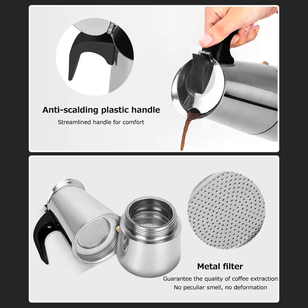 Stainless Steel Electric Coffee Maker V920