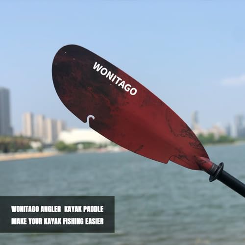 Carbon Fiber Shaft Plastic Blade Adjustable Kayak Paddles L649497