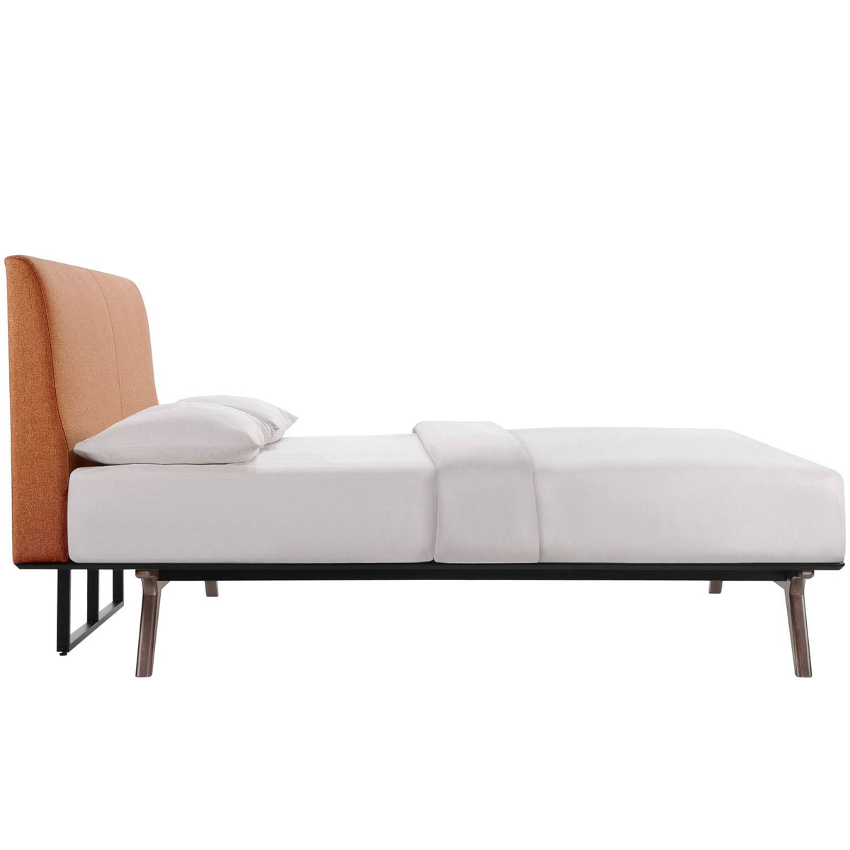 Full Bed in Cappuccino Orange S593175