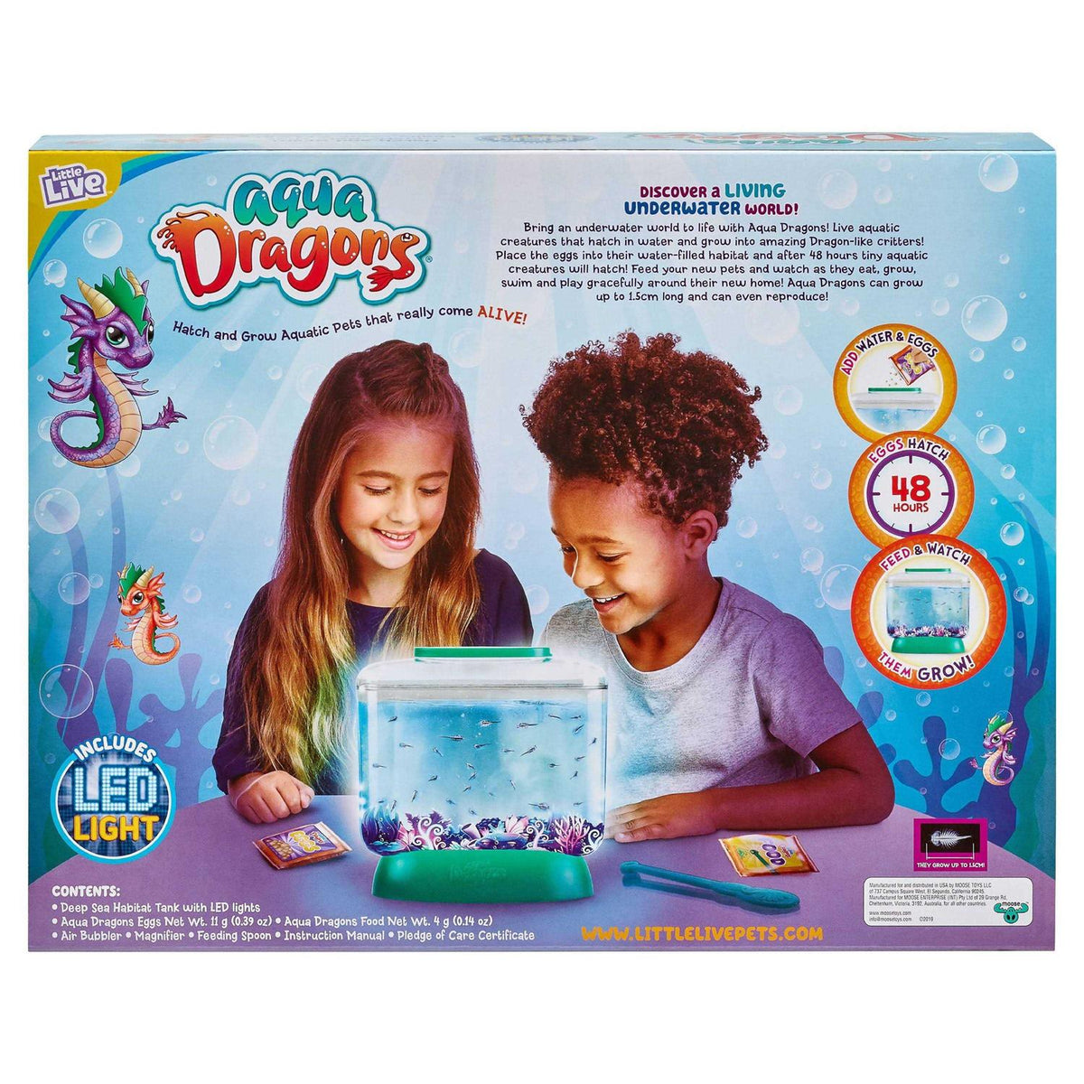 Aqua Dragons Habitat LED Light Up Tank P59347