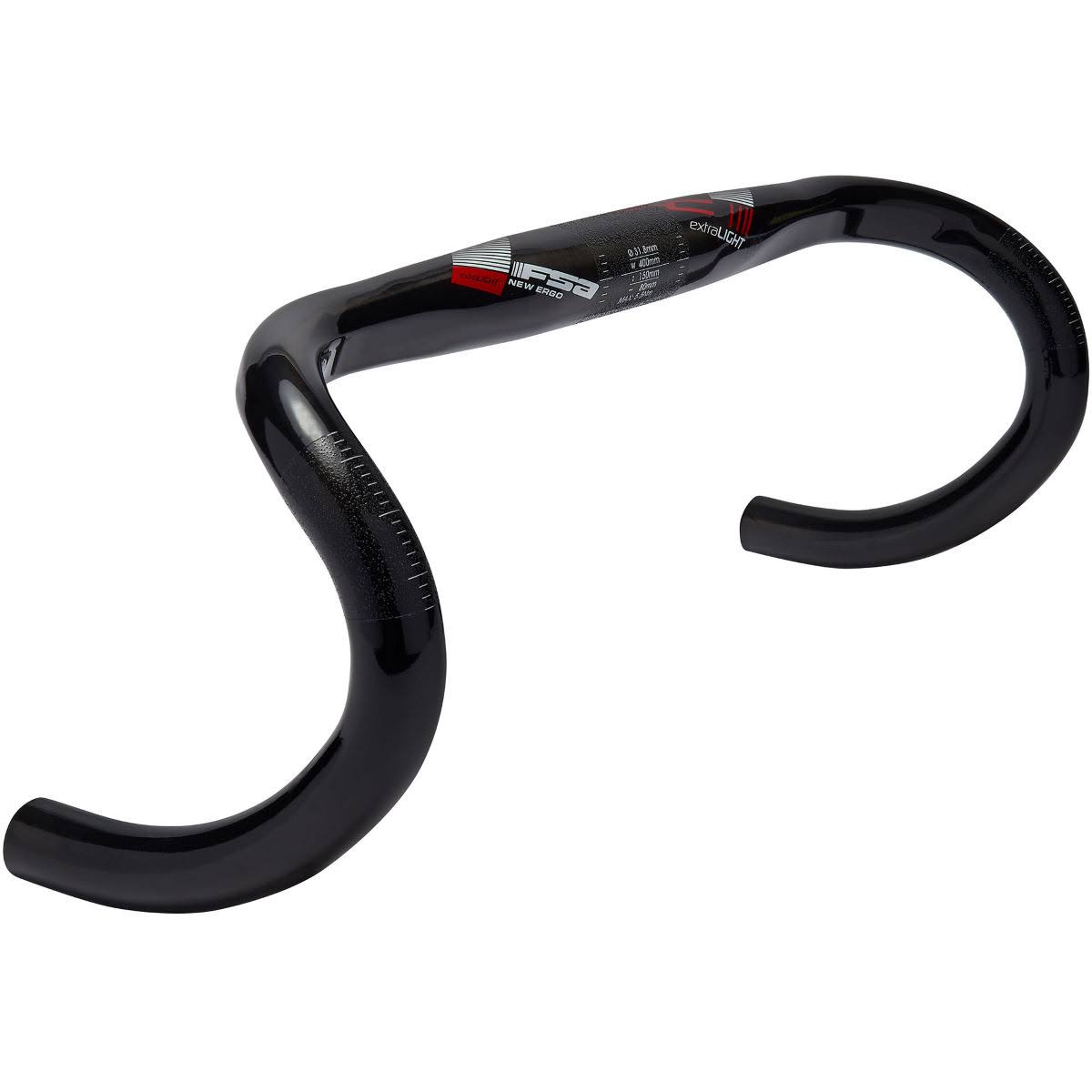 Carbon Handlebar 31.8mm Black-Red X79811