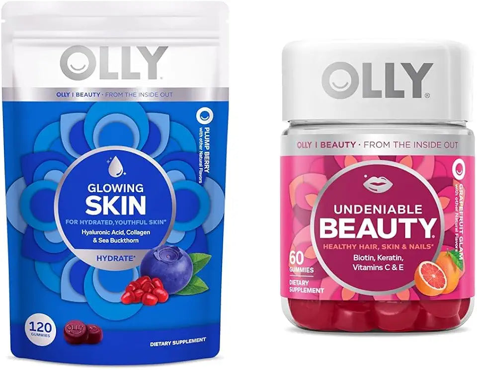 Collagen Skin Gummies 120 Count & Hair Skin Nails Gummies 60 Count H309444