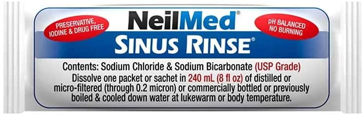 All Natural Sinus Rinse Packets, 50 Count R272039