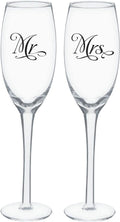 Champagne Glasses 7.4 Oz Pack Of 2 Clear Glass B9848