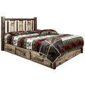 California King Platform Bed with Storage U595172