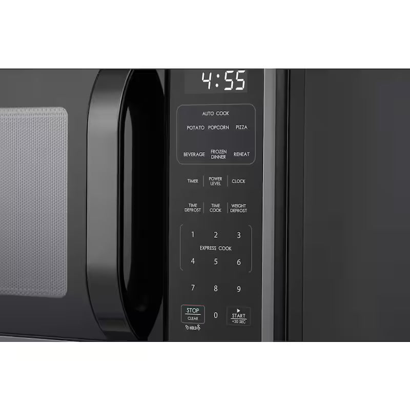 Black Stainless Steel 1,100 Watt Countertop Microwave R7074