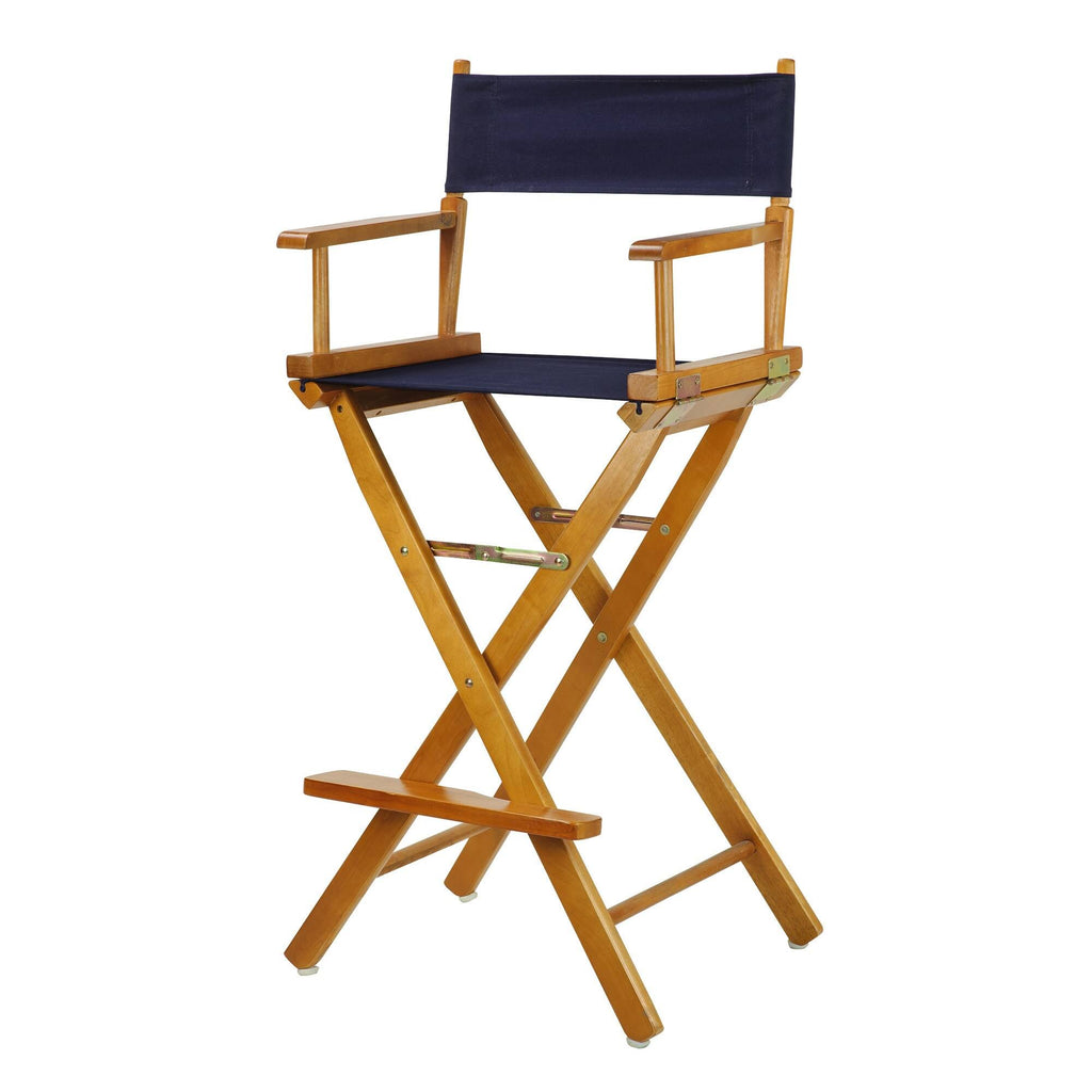 Director's Chair Honey Oak Frame Brown Canvas T594012