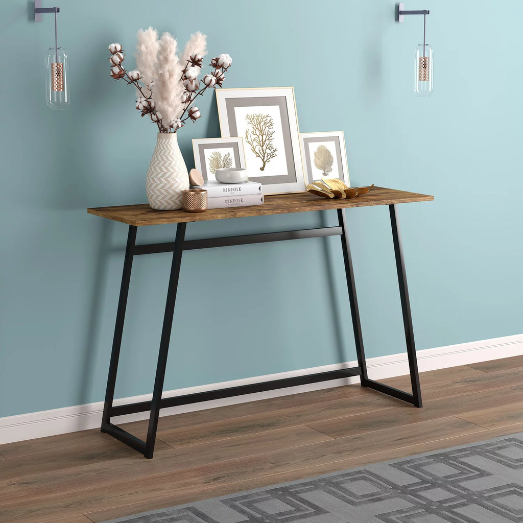 Black Metal Console Table S164