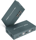 HDMI 2 Port 4K KVM Switch with USB Cables W7214