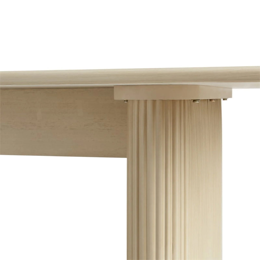 68 Inch Birch Wood Dining Table P15928