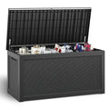31 Gallon Outdoor Storage Box Waterproof Deck Box O72905