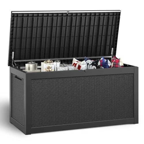 31 Gallon Outdoor Storage Box Waterproof Deck Box O72905