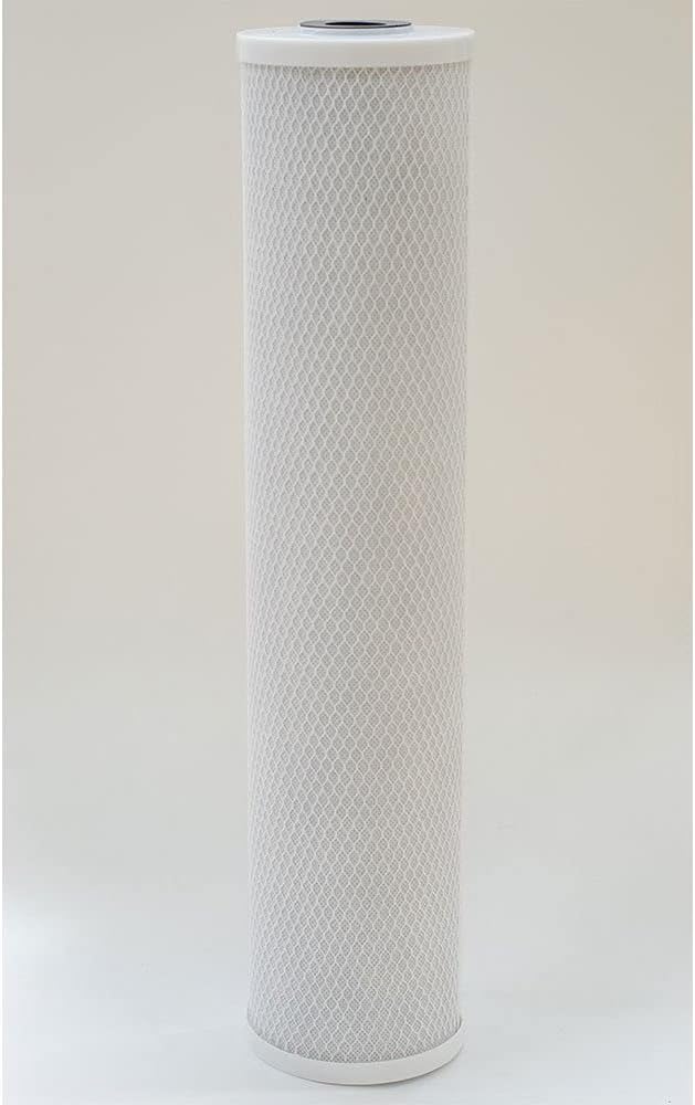 20-Inch 10 Micron Carbon Block Water Filter Cartridge 2-Pack T502