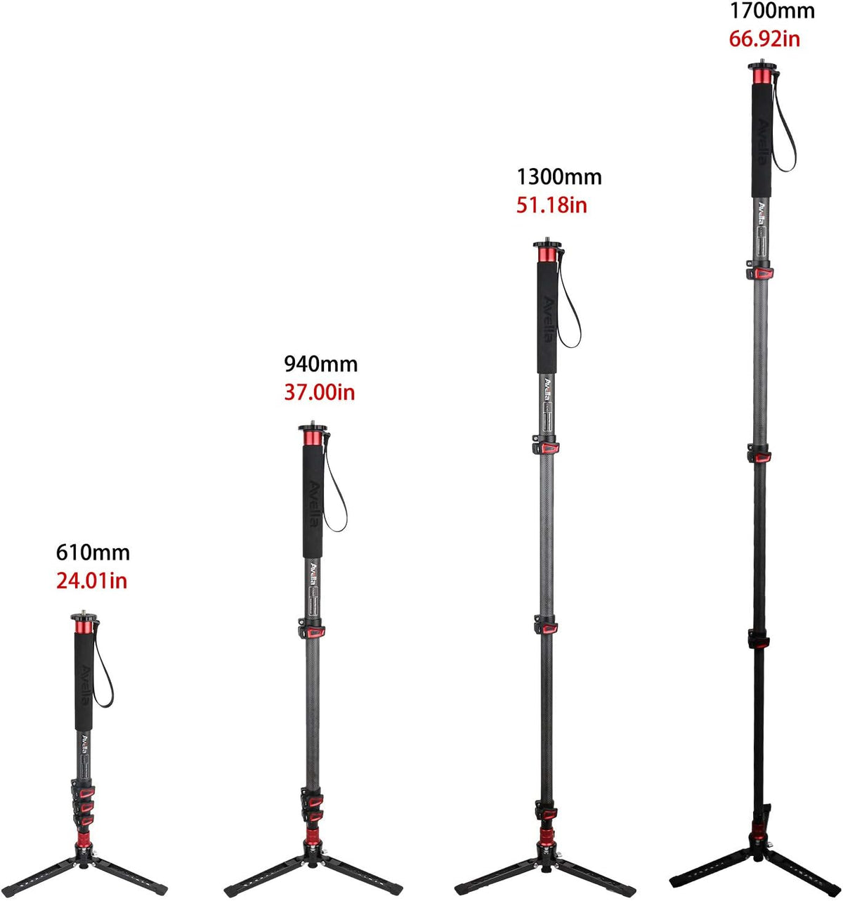 Carbon Fiber 67 Inch Camera Monopod C2623