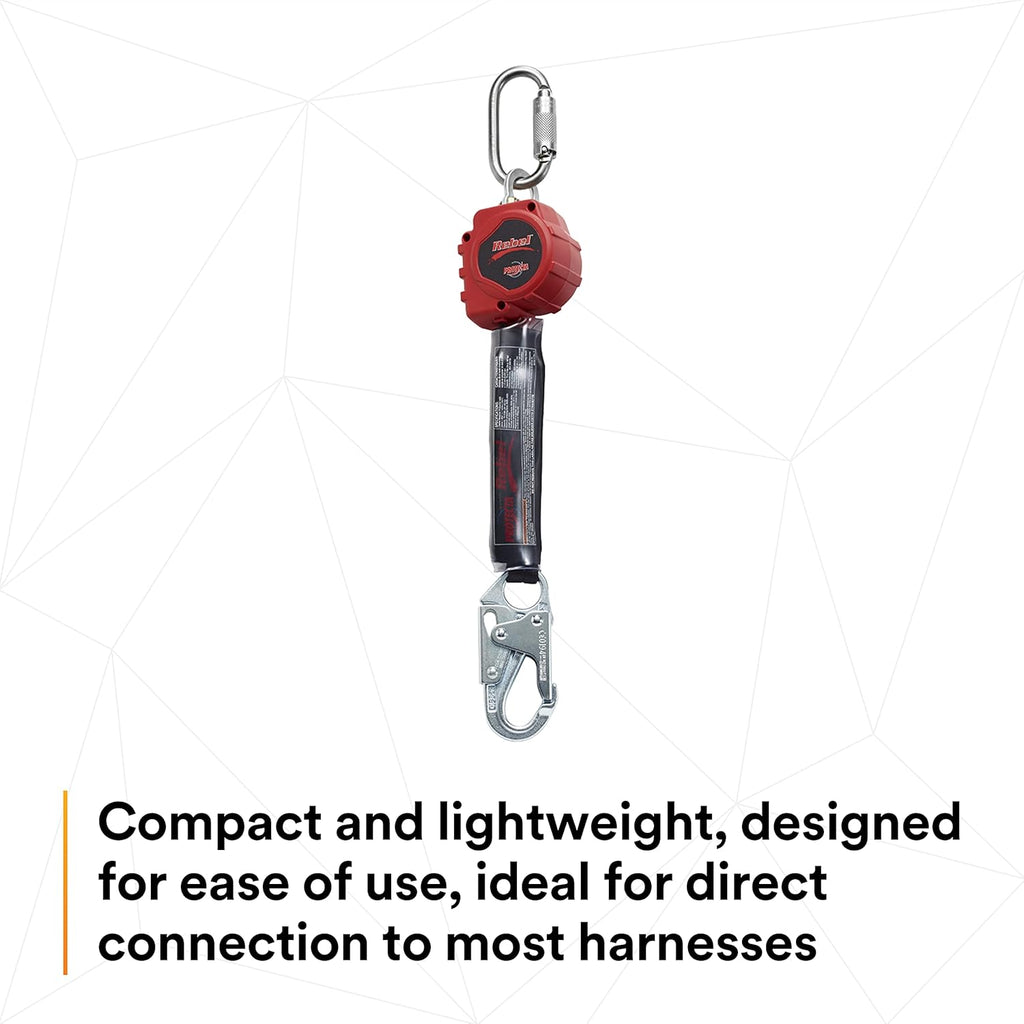 Self Retracting Lifeline with Steel Snap Hook and Carabiner C212733