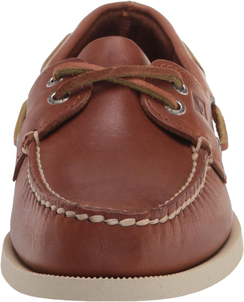 Men's Leather Boat Shoe Tan N332