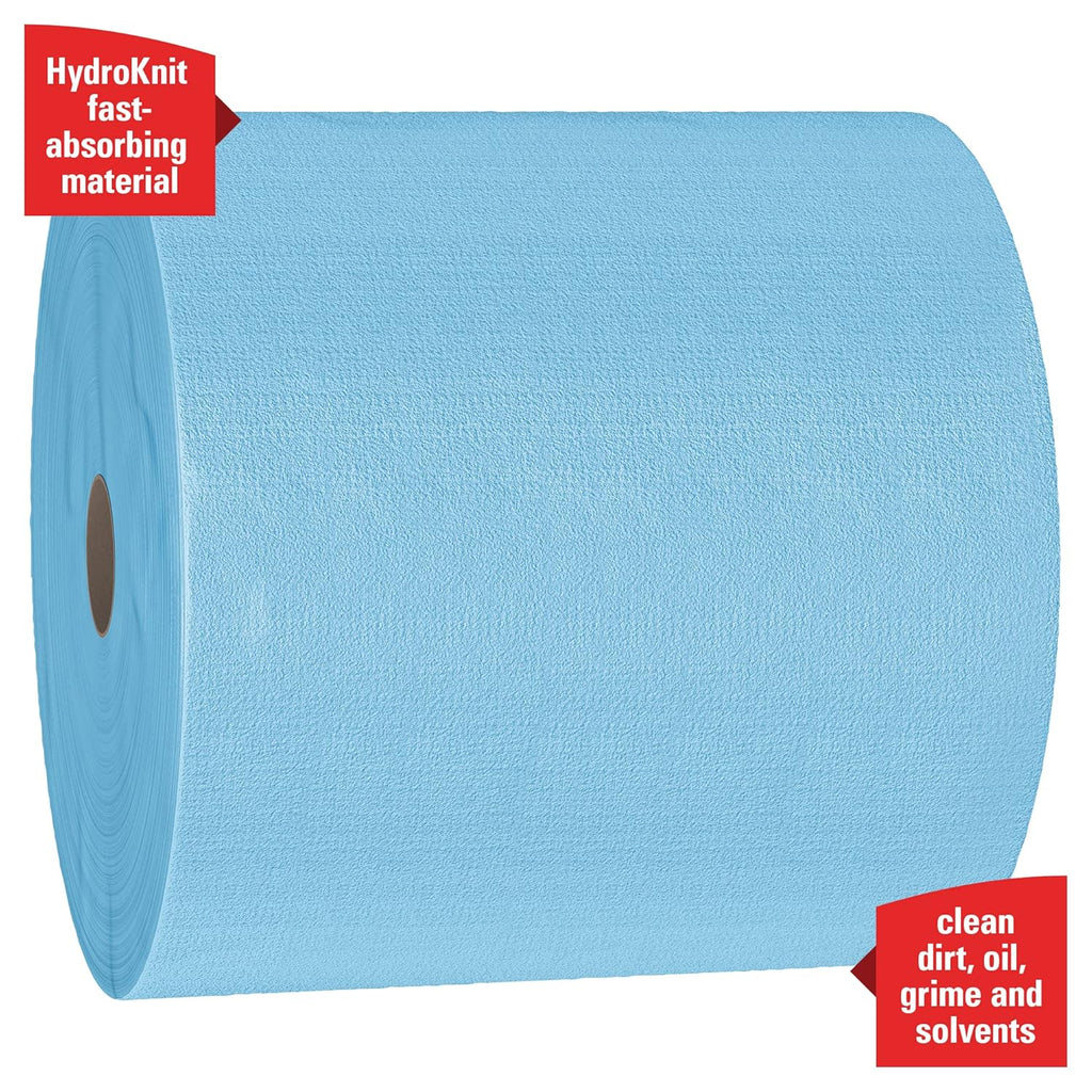 Blue Heavy Duty Cloths Jumbo Roll V477212