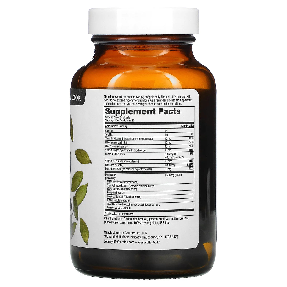 60 Softgels Hair Support K539