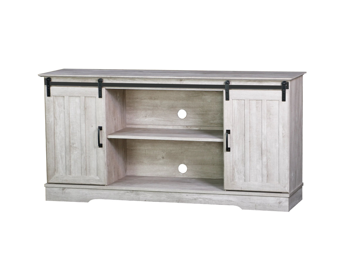 Wood Gray TV Stand Y220928