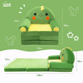Foldable Toddler Chair 2 in 1 Flip Out Couch X709