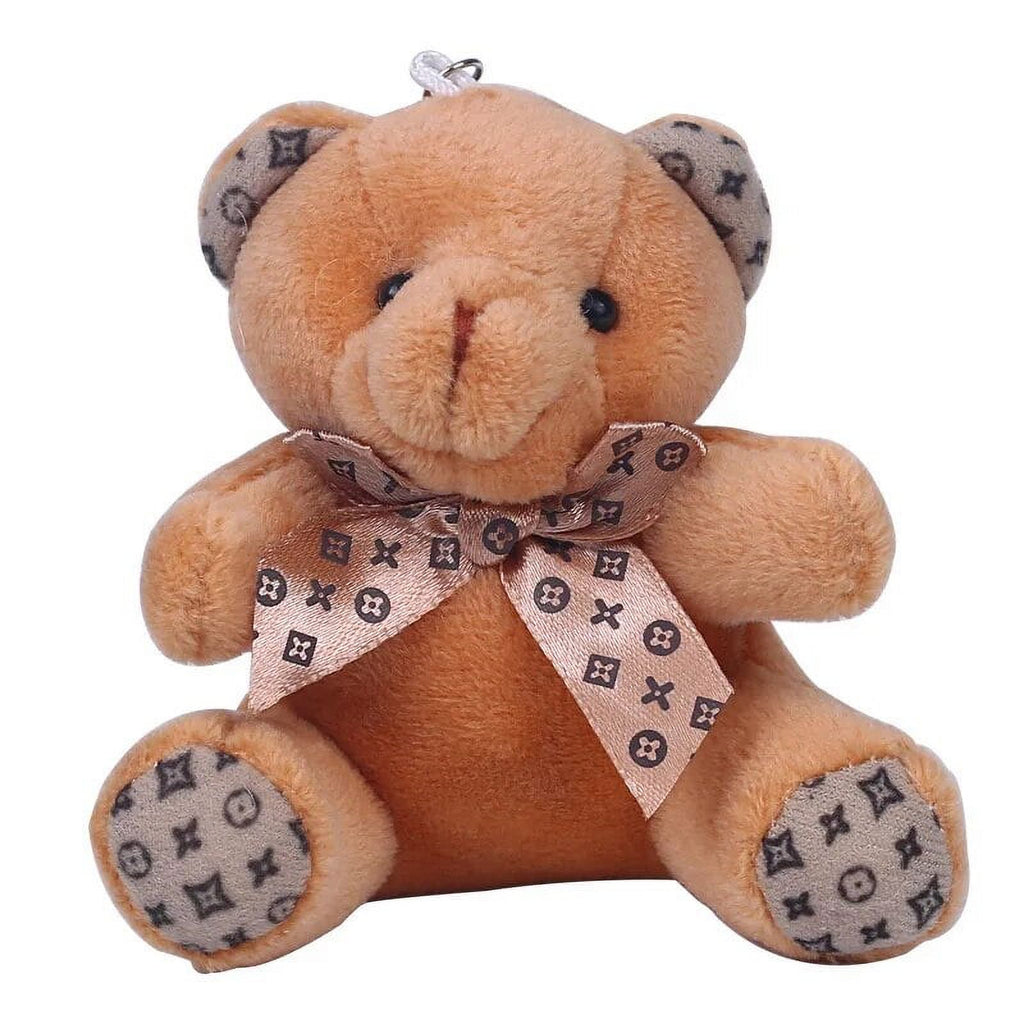 10cm Cream Teddy Bear Plush Toy T716