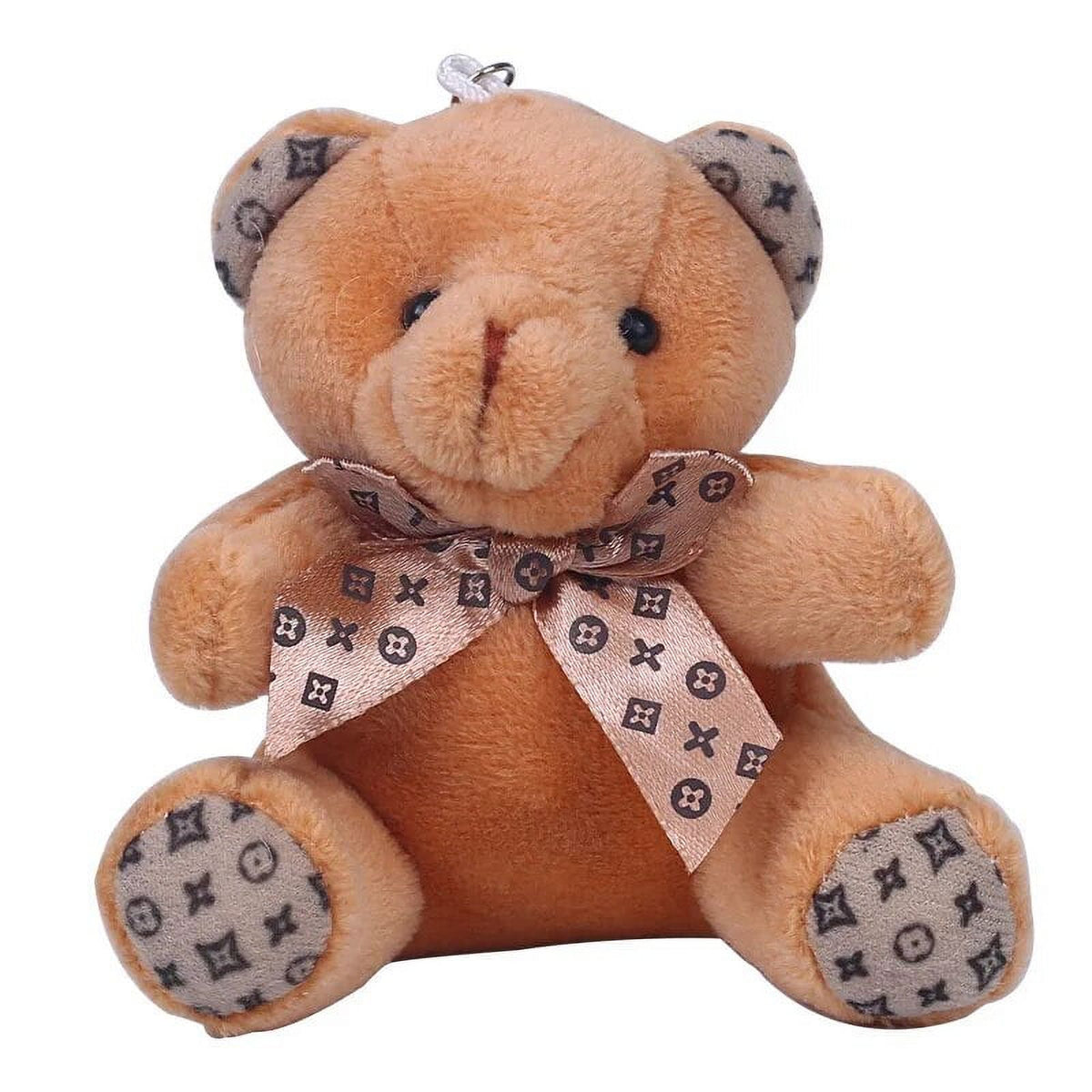 10cm Cream Teddy Bear Plush Toy T716