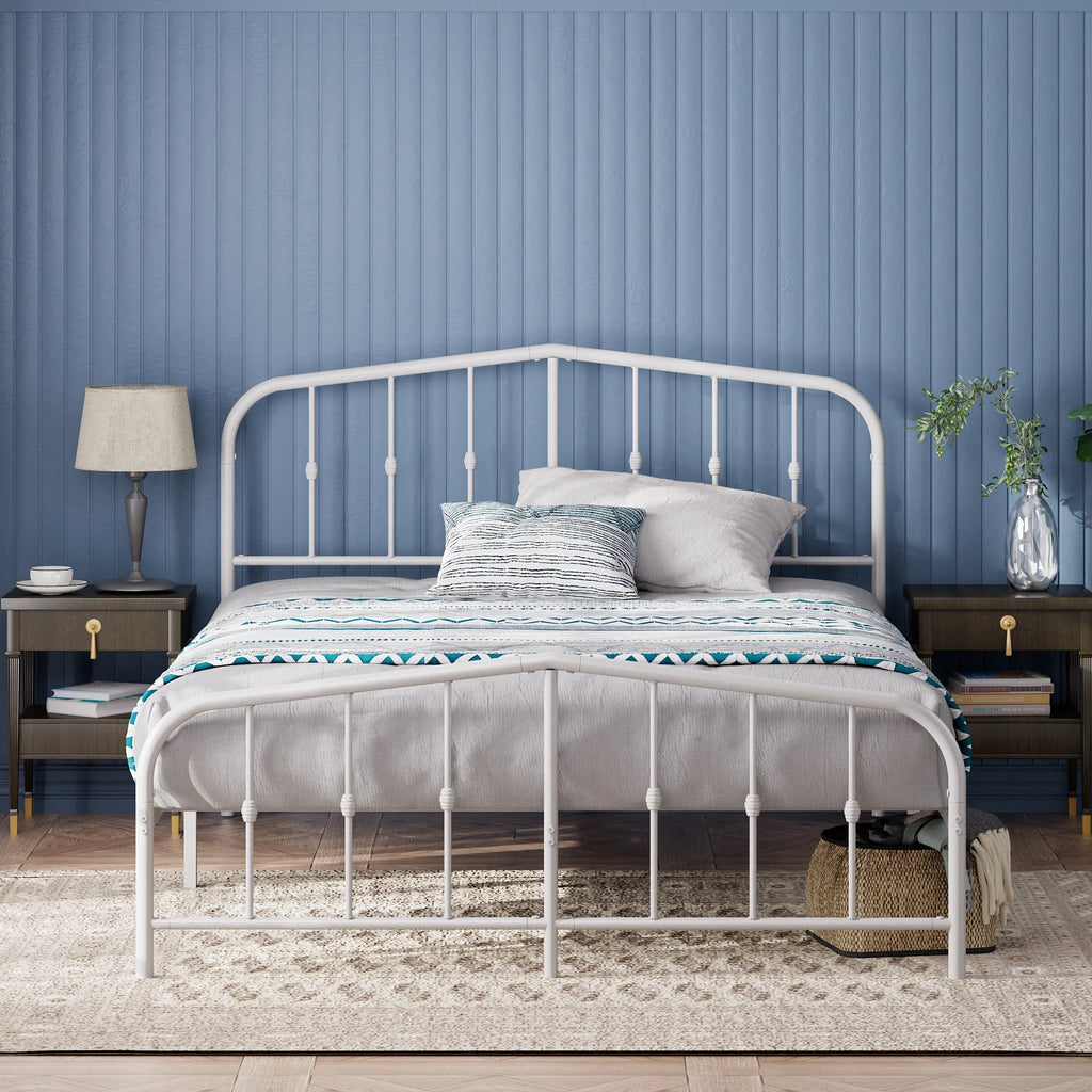 White King Metal Platform Bed Frame H980