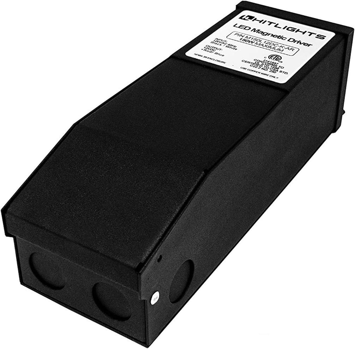 150 Watt 110V AC-12V DC LED Driver Transformer P156106