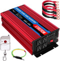2000 Watt Pure Sine Wave Power Inverter 12V DC to 110V AC X980884