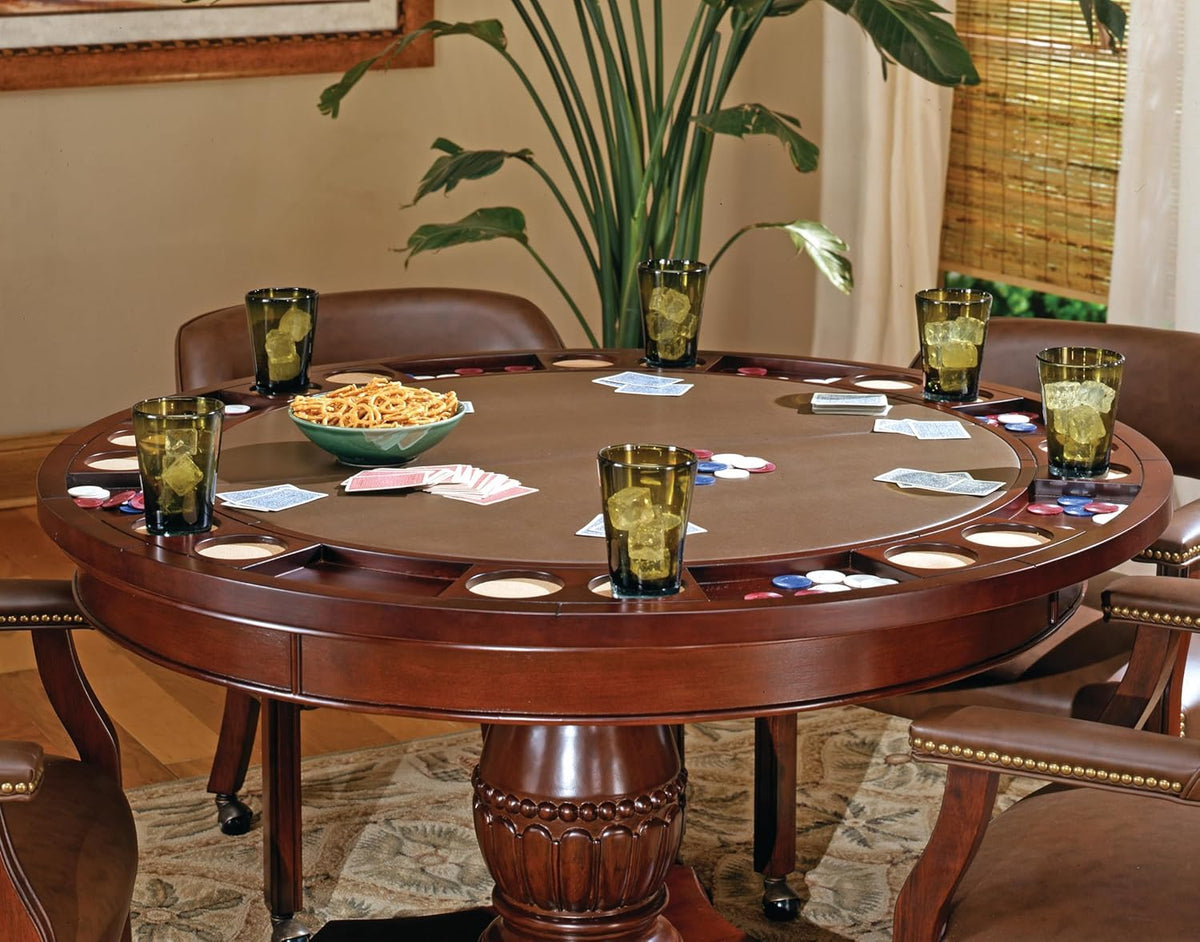 5 Piece Dining Table Set with 4 Captain's Chairs D9414