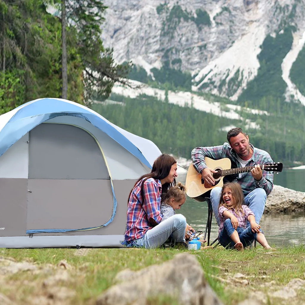 6 Person Dome Tent with Carry Bag T4172