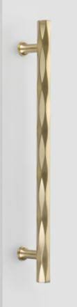 Satin Brass Appliance Pull 12x22 CtC B387630