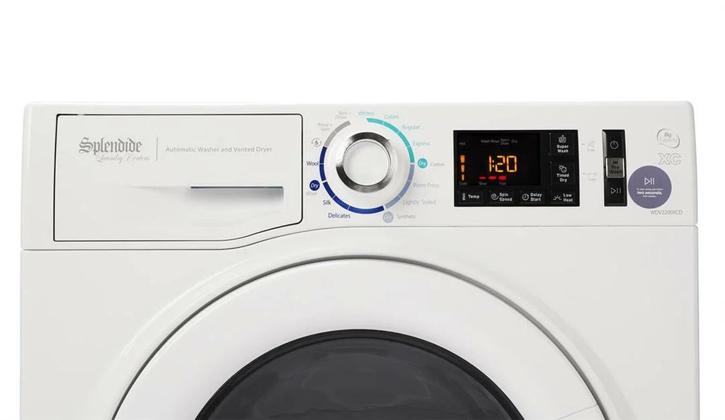 Vented White Washer/dryer E475