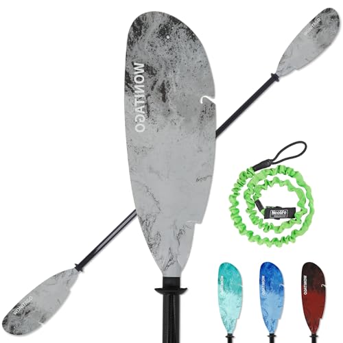 Carbon Fiber Shaft Plastic Blade Adjustable Kayak Paddles L649497