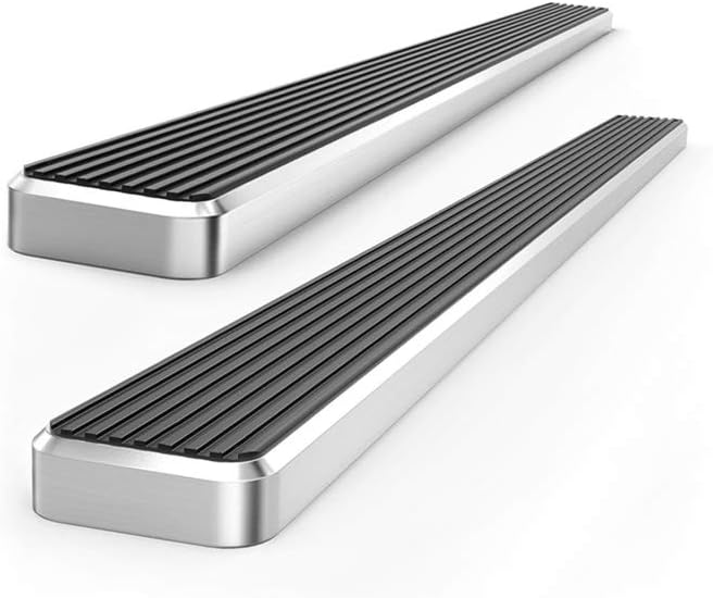 Running Boards Compatible with Silverado Sierra Double Cab J8590