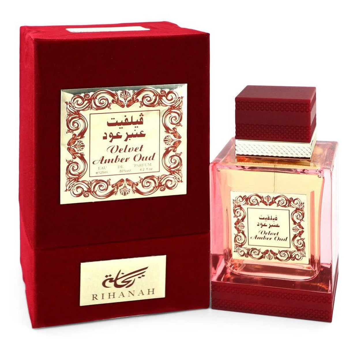 Velvet Amber Oud Eau De Parfum Spray 4.2 oz S5966