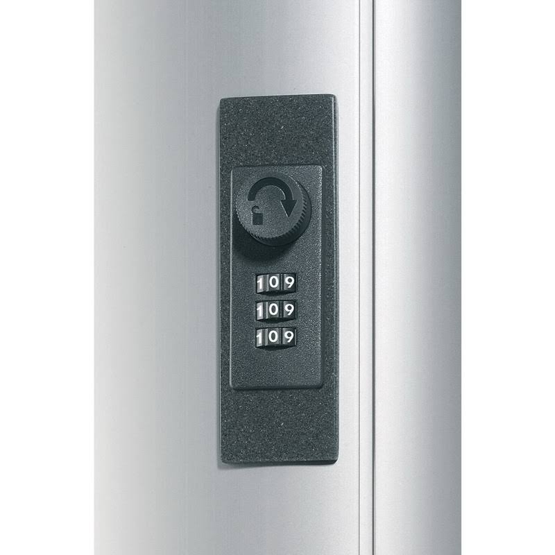 Brushed Aluminum Locking Key Cabinet 36-Key S13800