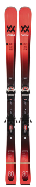 2021 Volkl Deacon 80 Skis with Lowride XL 13 FR Bindings - 182 E547419