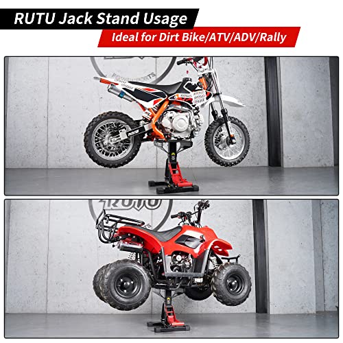 Motorcycle Lift Stand 1000 Lbs Capacity 12-13.8 Inch Steel Hydraulic P788418