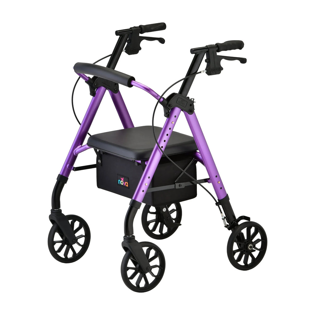 8 Inch Wheel Aluminum Rollator E59269