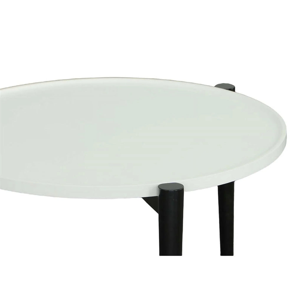 Round Wood Cocktail Table D143