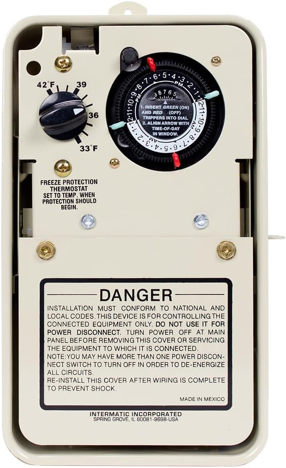 Timer Mechanism with Thermostat E8011