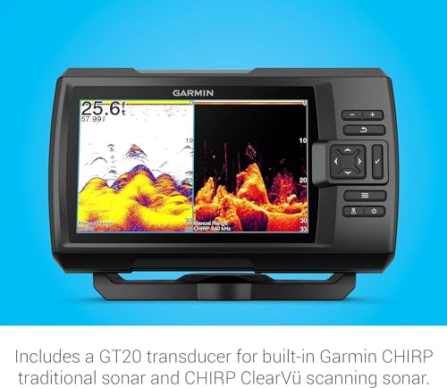 7-inch Color Fishfinder and Sonar Transducer D281