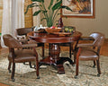 5 Piece Dining Table Set with 4 Captain's Chairs D9414