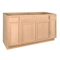 Natural Unfinished Sink Base Stock Cabinet M943